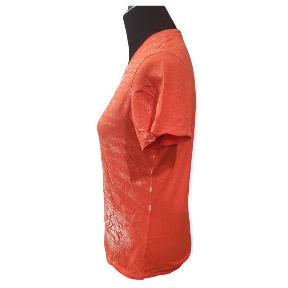 Creative Apparel Florida Gators Orange & White Short Sleeved Shirt - Size Large - Picture 2 of 5